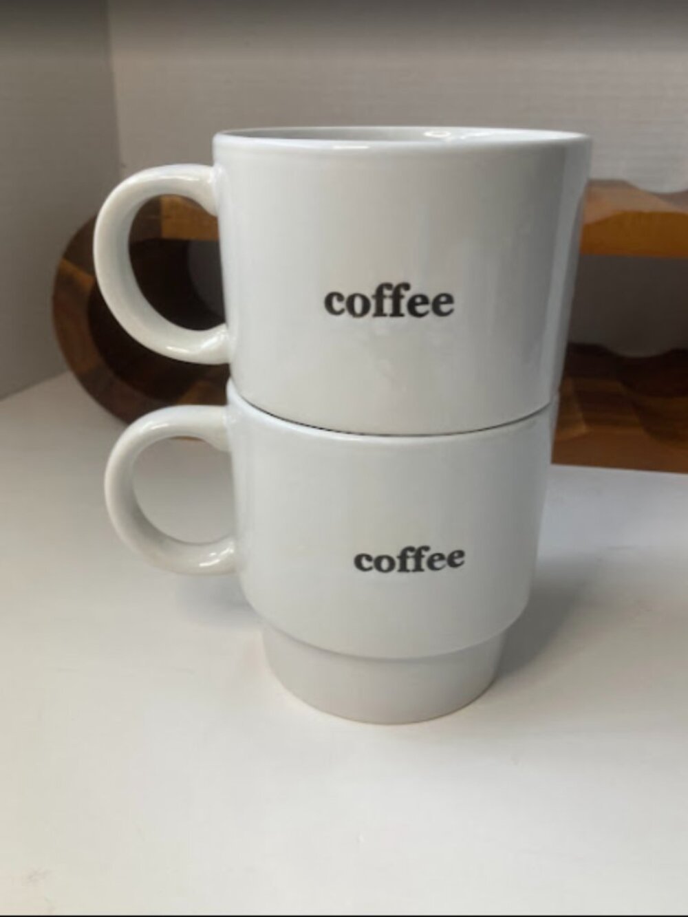Signature Housewares "Coffee" Coffee Mugs